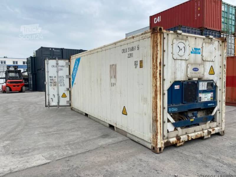 Used ' High Cube Refrigerated Shipping Container