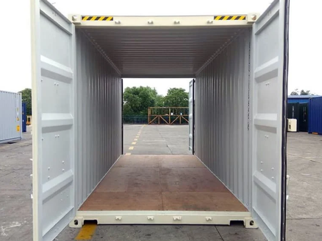 New Double-Door 20′ Shipping Container